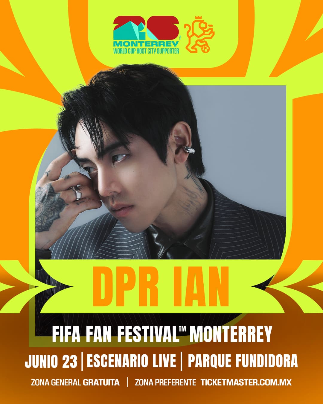 DPR IAN, 2026 FIFA 월드컵 공식 무대 출연 확정