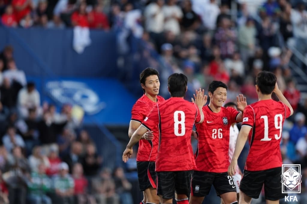 홍명보호, 엘살바도르전서 조규성 원톱 선발…3-4-3 포메이션 운용