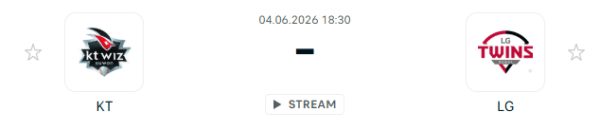 KT 위즈 vs LG 트윈스 2026년 6월 4일 경기 분석 및 승패 예측