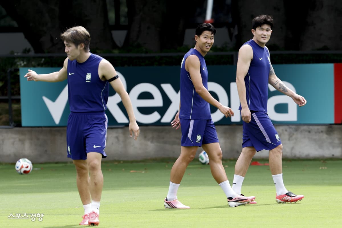 홍명보호, 변덕 날씨 변수 극복…남은 3일 체코전 집중 훈련