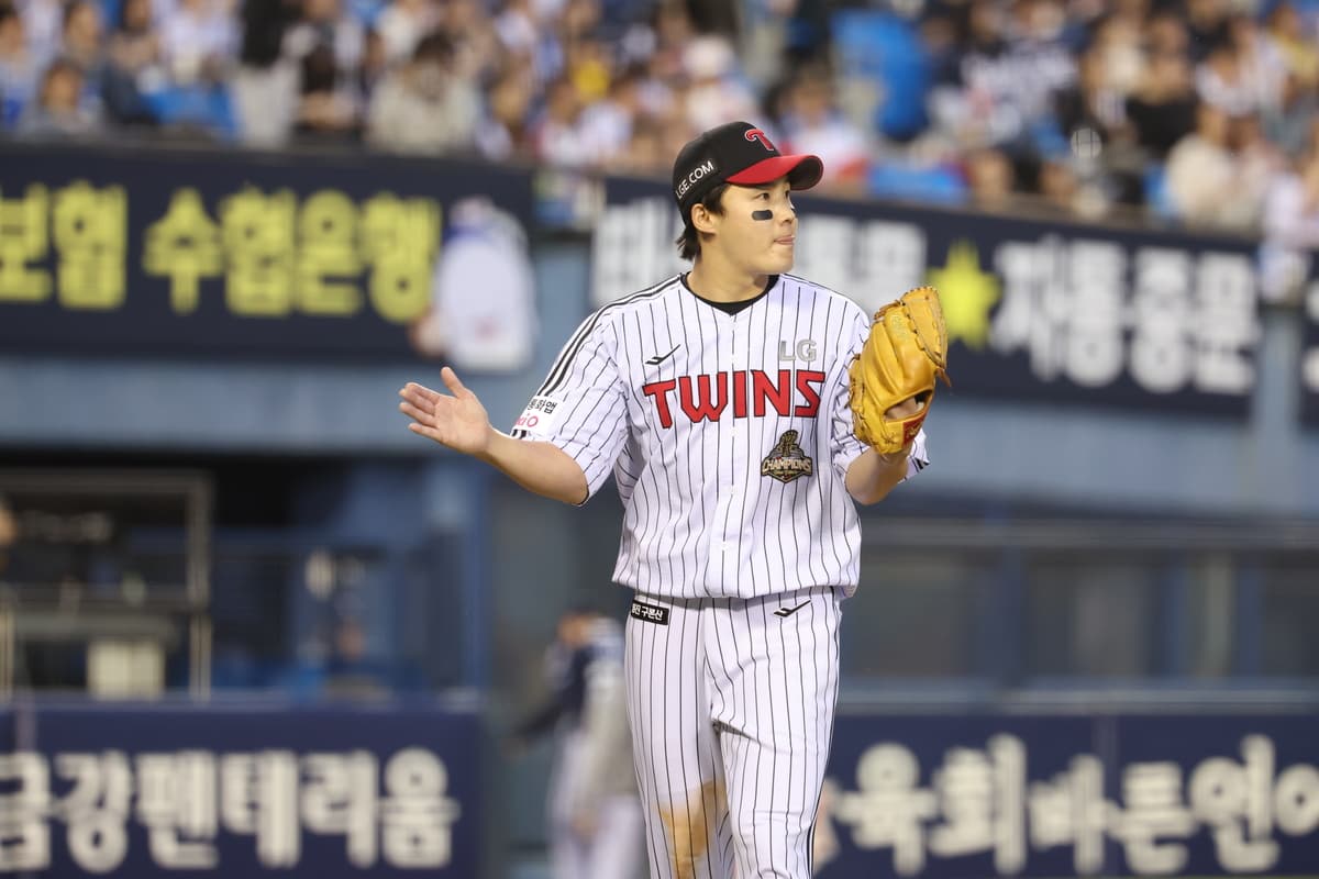 임찬규, 프랜차이즈 최다 탈삼진 기록…SSG에 8-2 대승