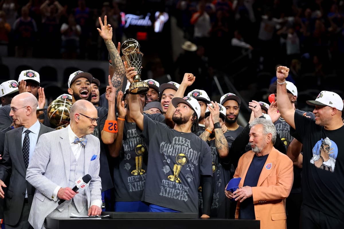 뉴욕 닉스, 53년 만에 NBA 정상 등극…브런슨 챔프전 MVP