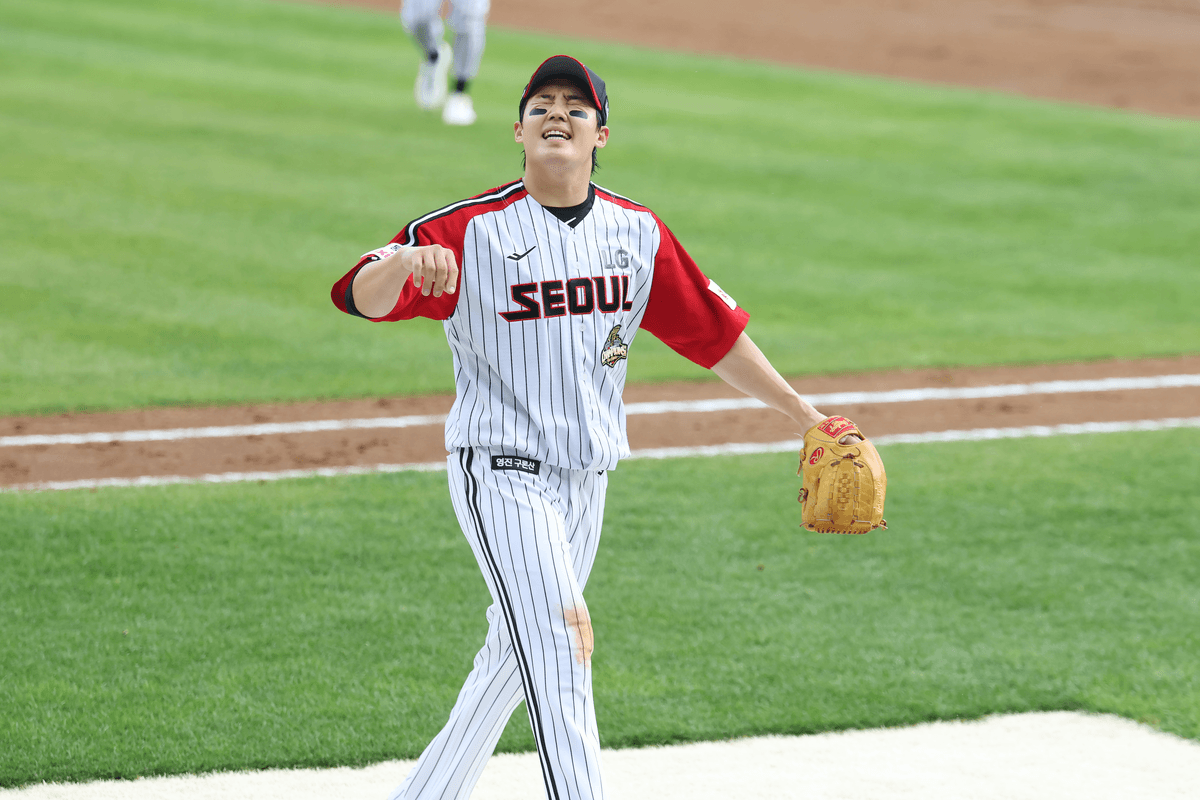 임찬규 7이닝 1실점 호투, LG가 롯데를 6-1로 격파