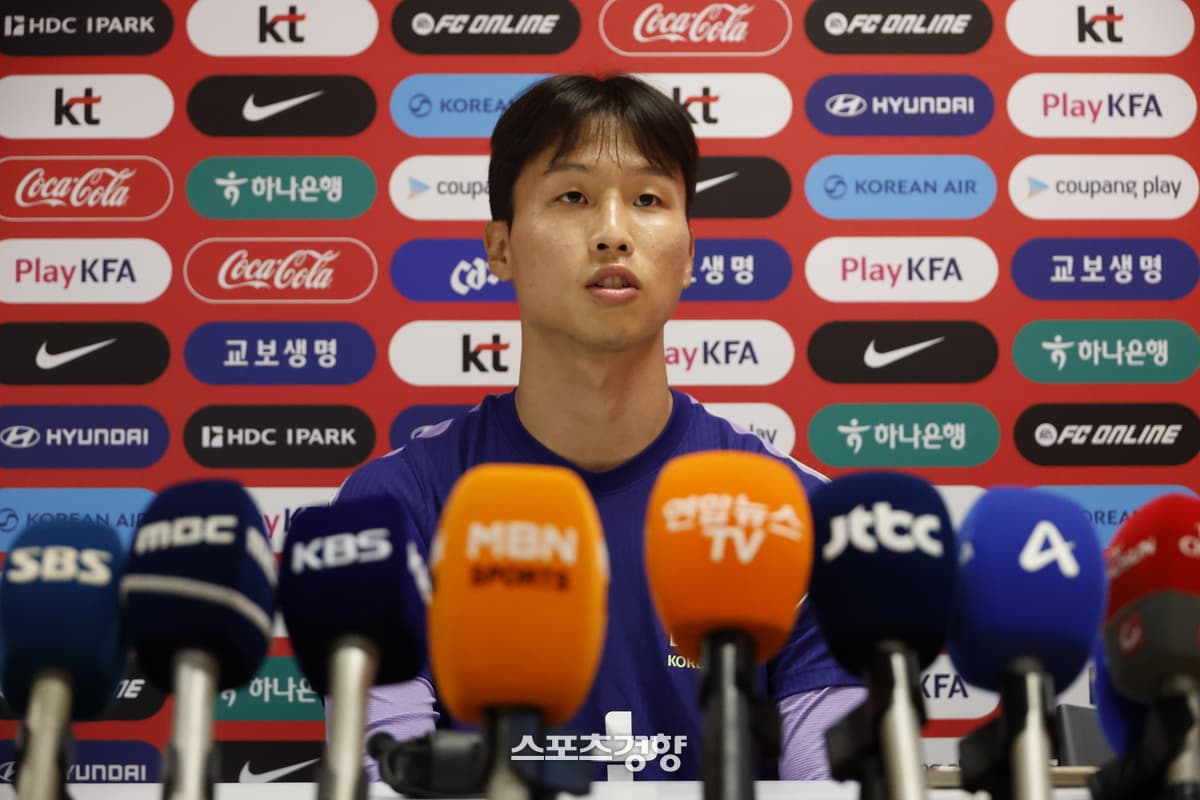 엄지성, 멕시코전 아쉬움 뒤로하고 남아공전 재도전 다짐