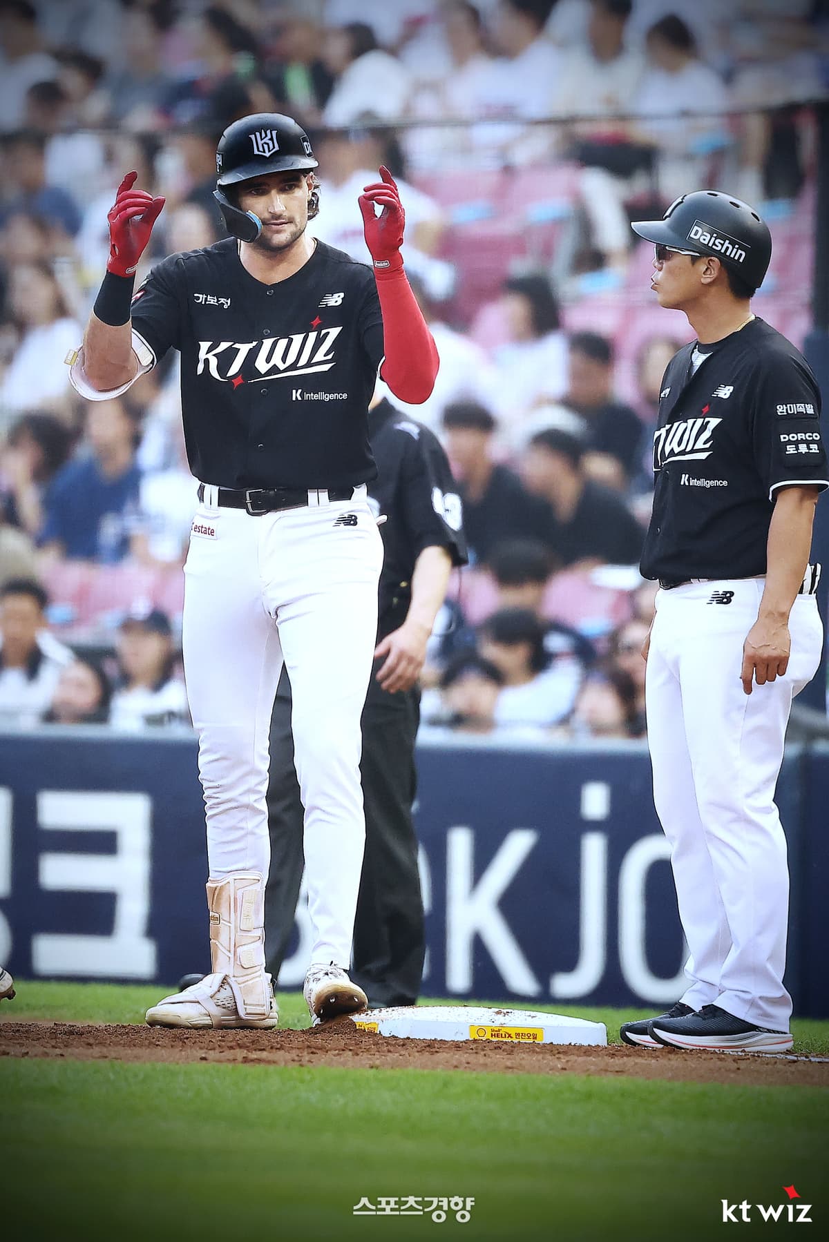 안현민 복귀로 KT 타선 재점화···최원준-김현수-안현민-힐리어드 주간 타율 상위권